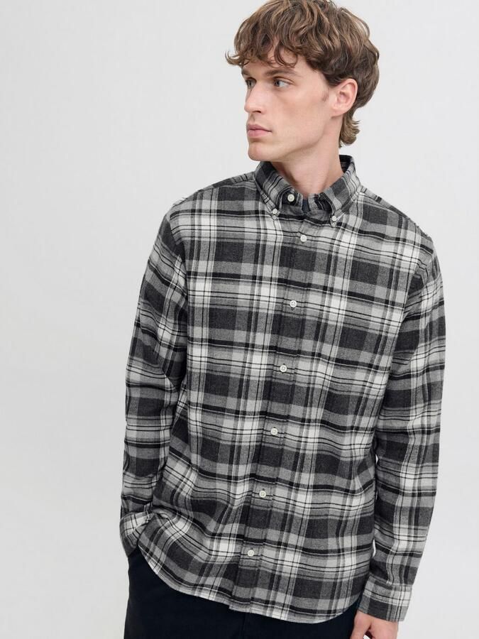 Jack & Jones Overhemd met lange mouwen JPRBLUBARKLEY FLANNEL X-MAS L S SHIRT CH - Foto 3
