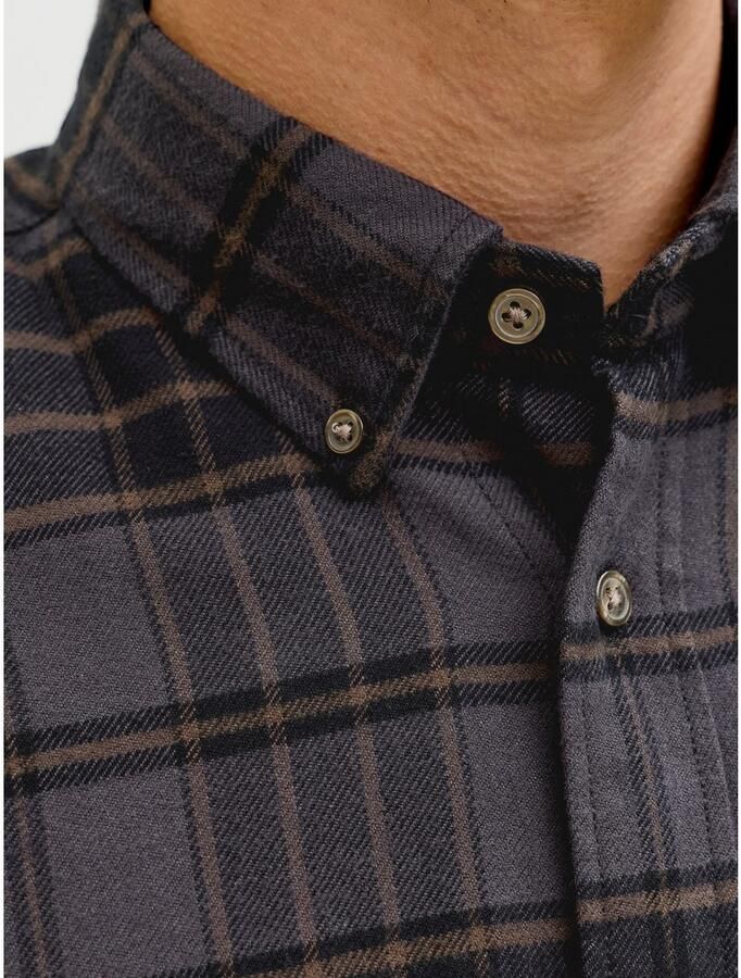 Jack & Jones Overhemd met lange mouwen JPRBLUBARKLEY FLANNEL X-MAS L S SHIRT CH