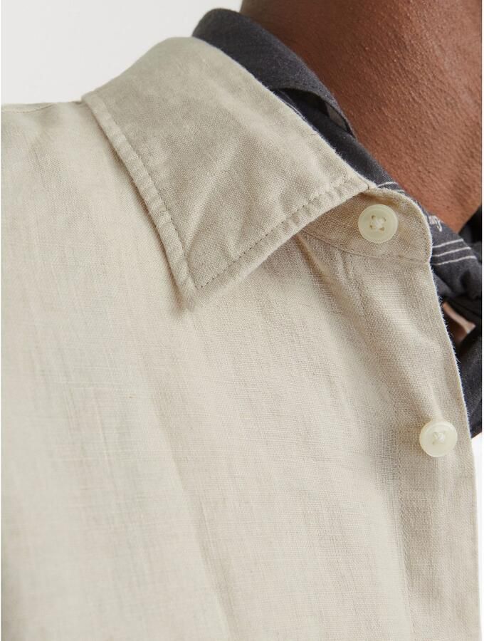 Jack & Jones Overhemd met lange mouwen JPRCCLAWRENCE LINEN L S SHIRT SN - Foto 3