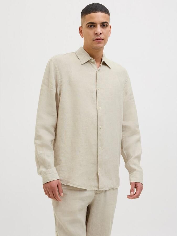 Jack & Jones Overhemd met lange mouwen JPRCCLAWRENCE LINEN L S SHIRT SN - Foto 10