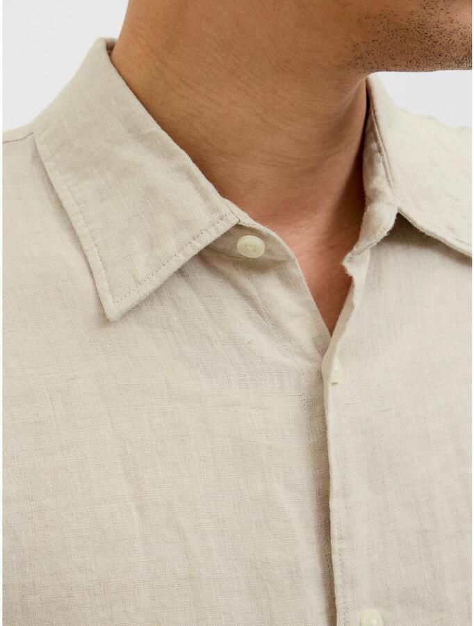 Jack & Jones Overhemd met lange mouwen JPRCCLAWRENCE LINEN L S SHIRT SN - Foto 2