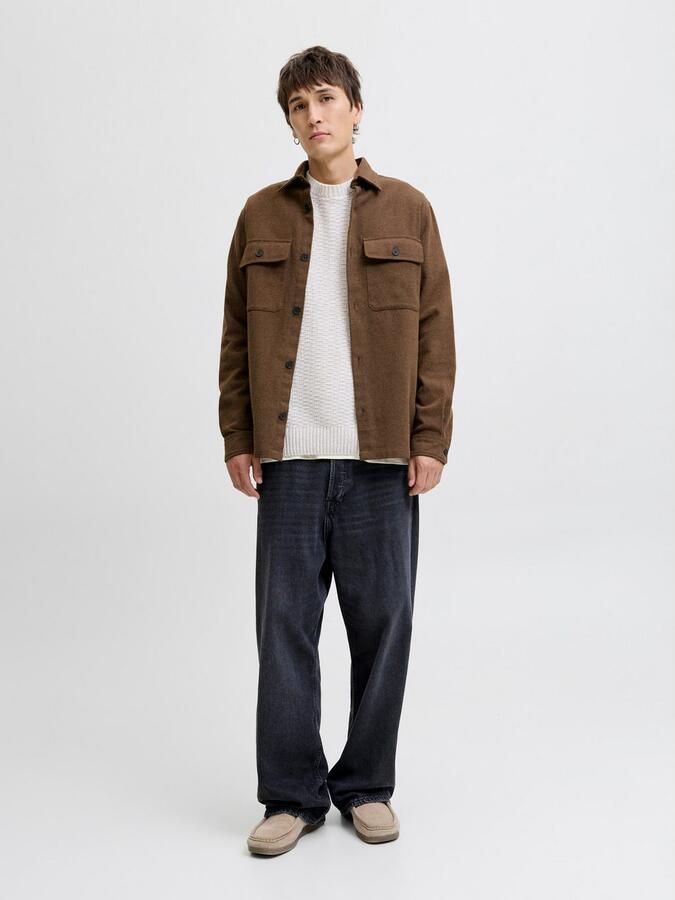 Jack & Jones Premium Regular fit vrijetijdsoverhemd met borstzakken model 'Rayle' - Foto 5