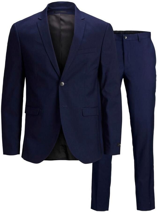 Jack & Jones Pak JPRFRANCO Extra smal onderhoudsvriendelijk stijlvol met vallende revers (set 2-delig) - Foto 2