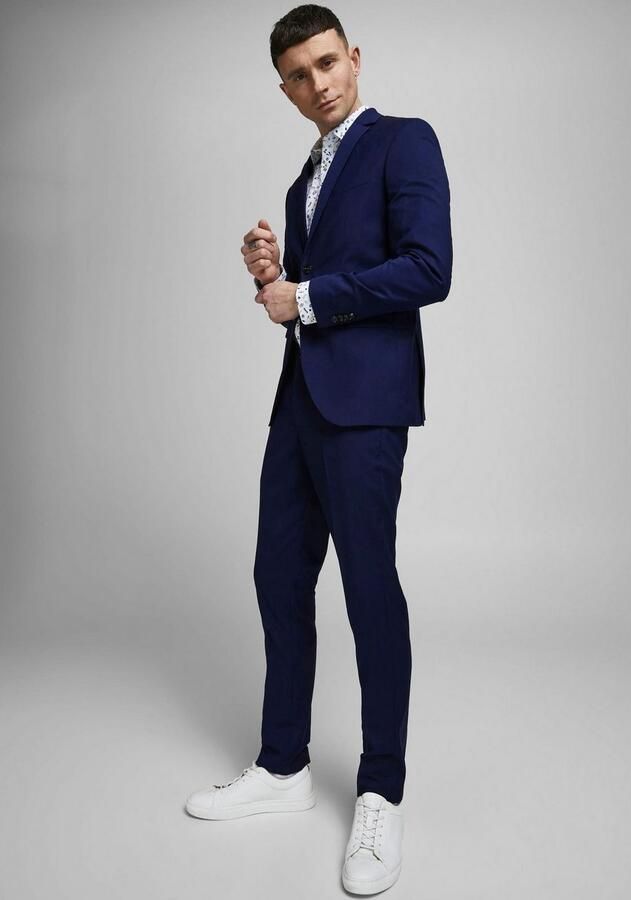 Jack & Jones Pak JPRFRANCO Extra smal onderhoudsvriendelijk stijlvol met vallende revers (set 2-delig) - Foto 5