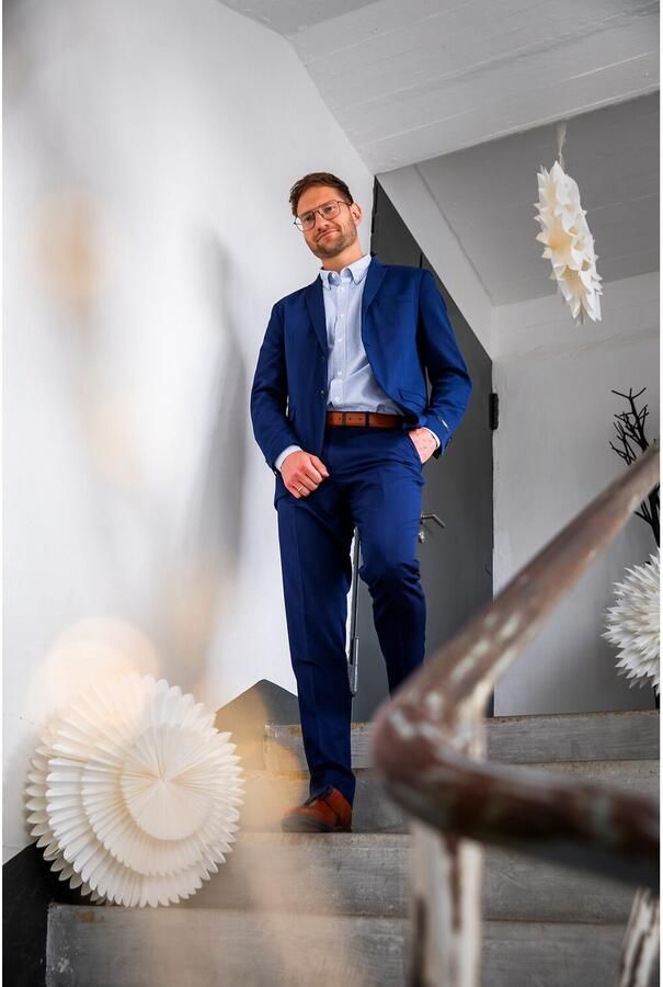 Jack & Jones Pak JPRFRANCO Extra smal onderhoudsvriendelijk stijlvol met vallende revers (set 2-delig) - Foto 10