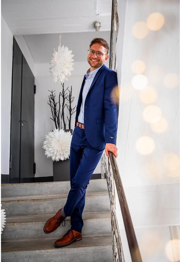 Jack & Jones Pak JPRFRANCO Extra smal onderhoudsvriendelijk stijlvol met vallende revers (set 2-delig) - Foto 8