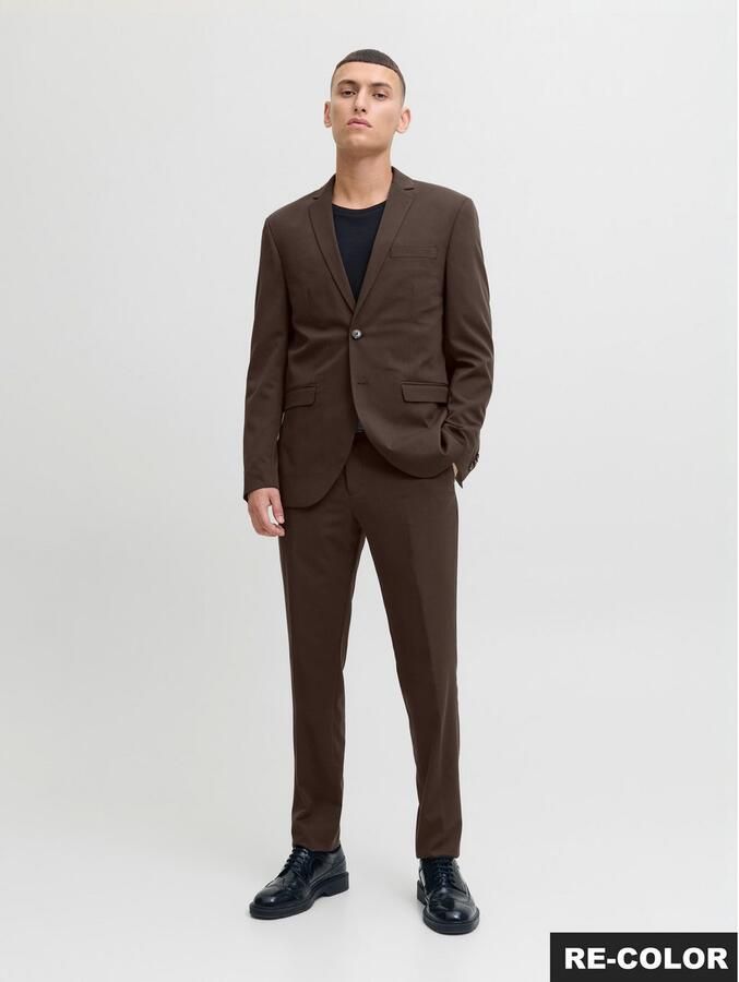 Jack & Jones Pak JPRFRANCO Extra smal onderhoudsvriendelijk stijlvol met vallende revers (set 2-delig) - Foto 6