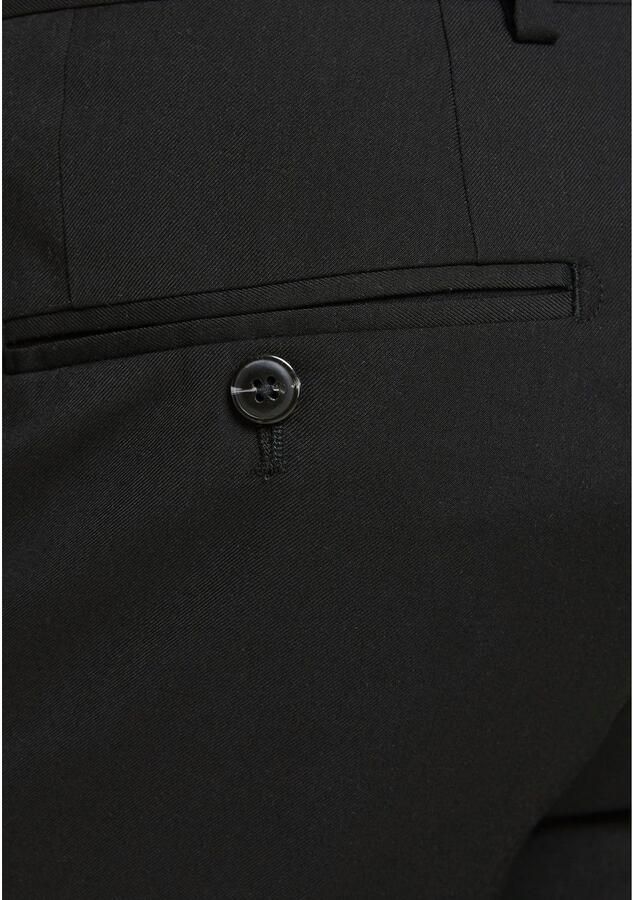 Jack & jones Franco Slim Fit Suit Broek met Zakken en Riemlussen Black Heren - Foto 2