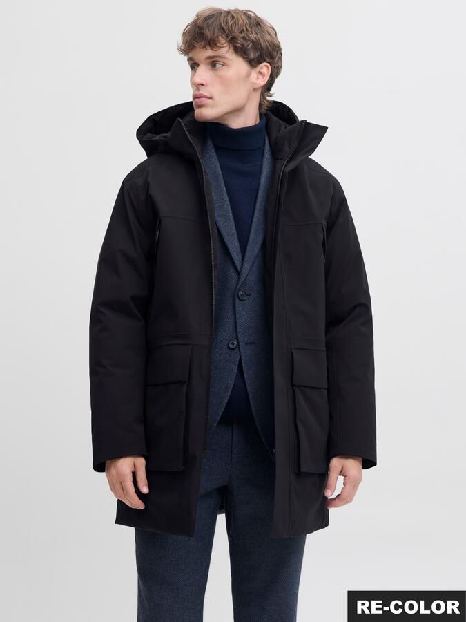 Jack & Jones Premium Parka met capuchon en klepzakken model 'MOON' - Foto 7
