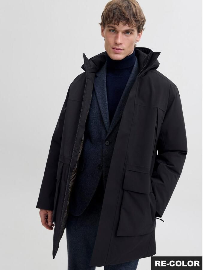 Jack & Jones Premium Parka met capuchon en klepzakken model 'MOON' - Foto 2