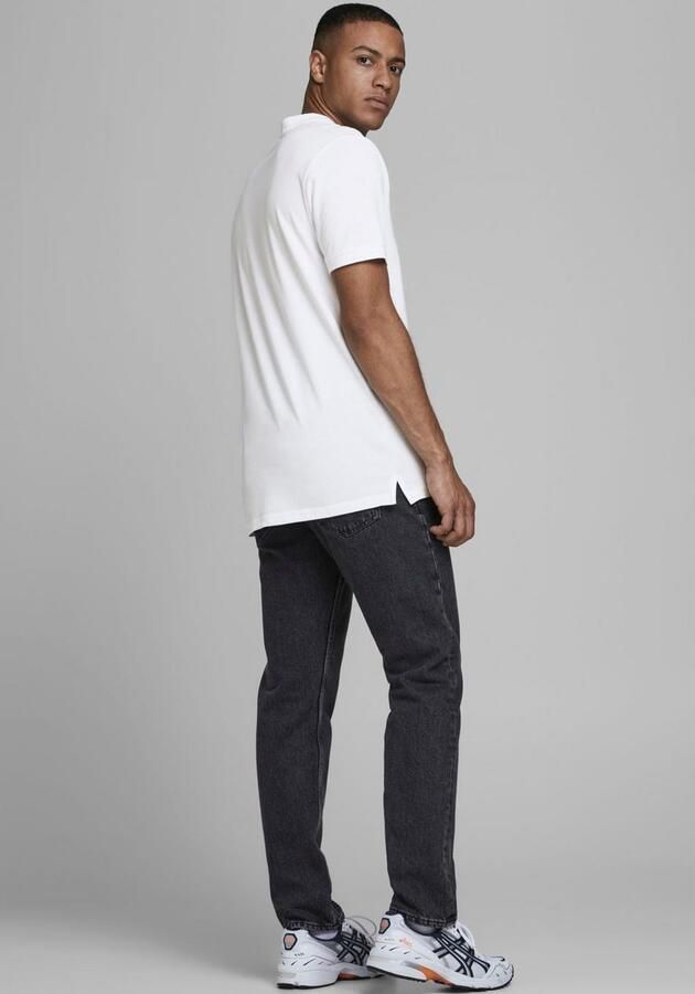 Jack & jones Witte Katoenen Polo Shirt Lente Zomer Collectie White Heren - Foto 8