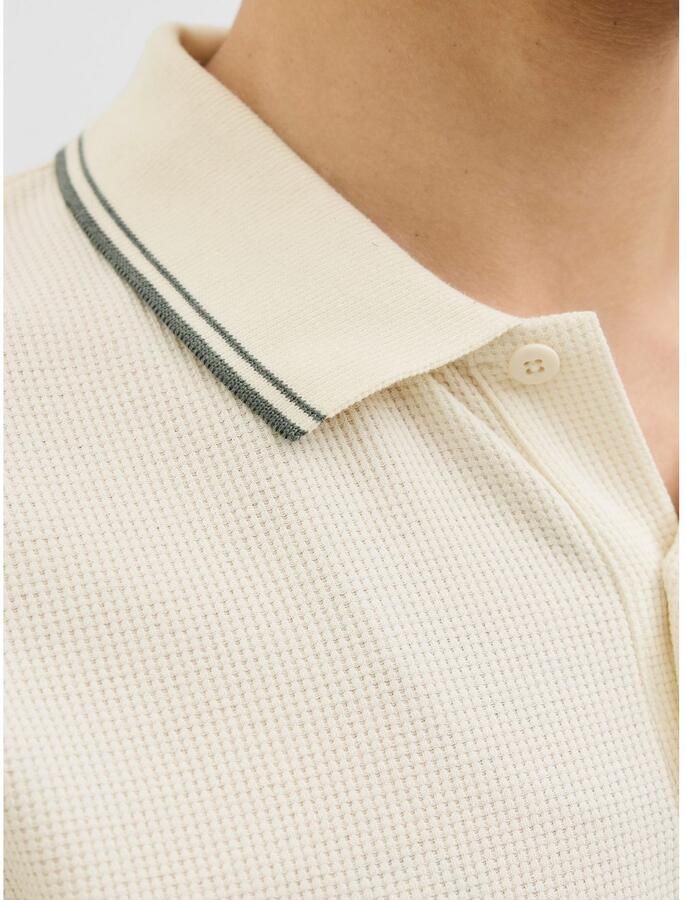 Jack & jones Regular fit poloshirt met structuurmotief model 'AUSTIN' - Foto 2