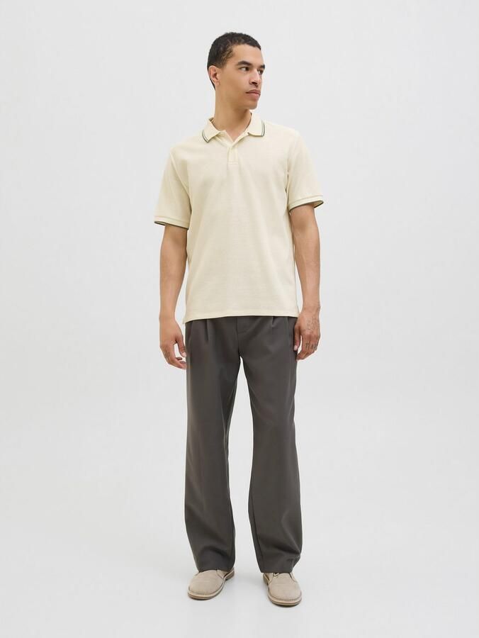 Jack & jones Regular fit poloshirt met structuurmotief model 'AUSTIN' - Foto 5