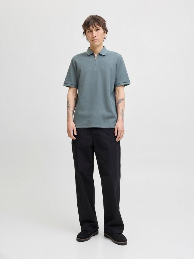 Jack & Jones Poloshirt JJEAUSTIN ZIP POLO SS NOOS - Foto 5