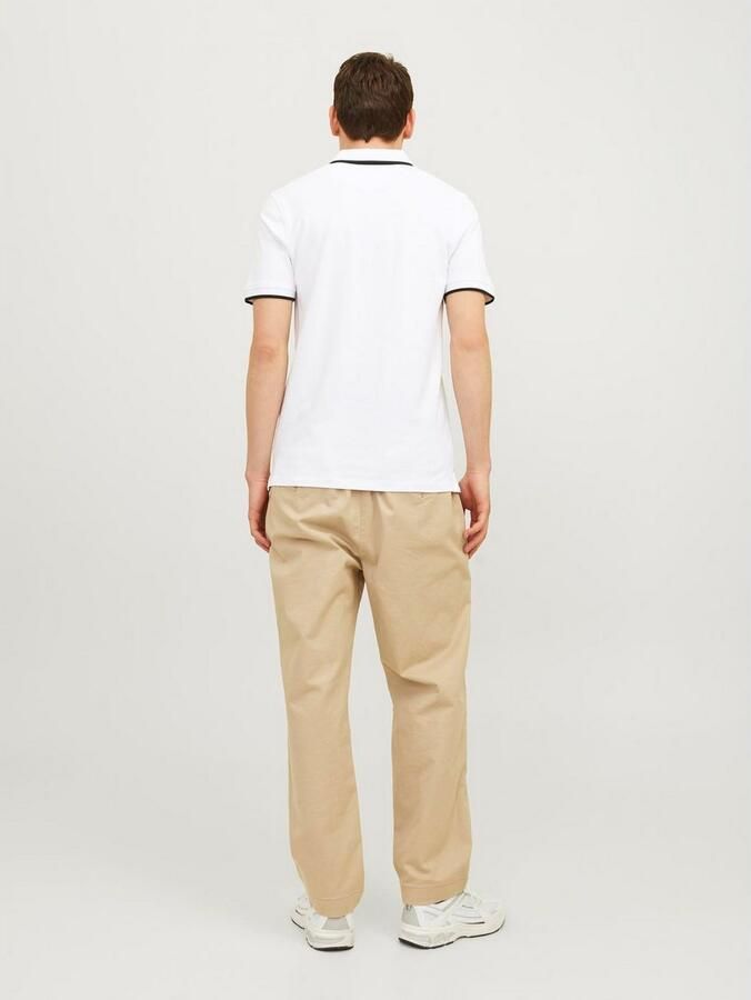 Jack & Jones Poloshirt JJEPAULOS in duopack met logoborduring en comfort effen met kleuraccent modieus smal katoen polokraag (2-delig Set van 2) - Foto 8