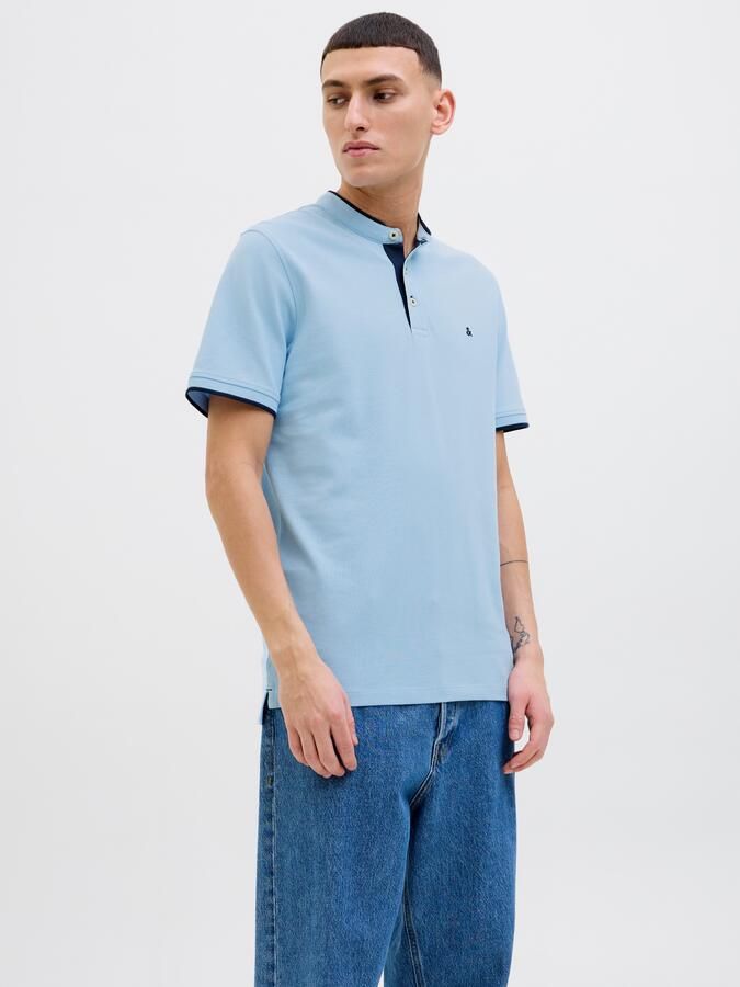Jack & Jones Poloshirt JJEPAULOS MAO POLO met geborduurd logo - Foto 7