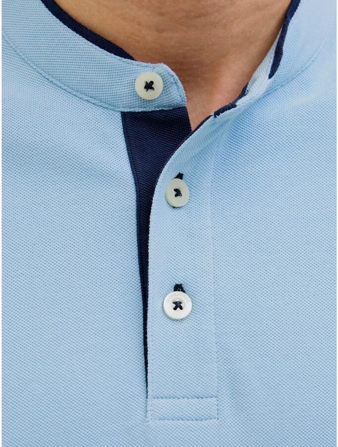 Jack & Jones Poloshirt JJEPAULOS MAO POLO met geborduurd logo - Foto 2