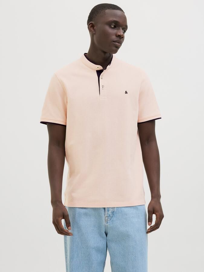 Jack & Jones Poloshirt JJEPAULOS MAO POLO met geborduurd logo - Foto 7