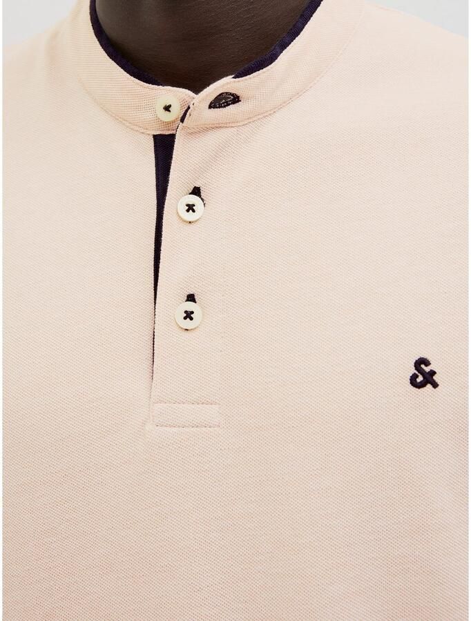 Jack & Jones Poloshirt JJEPAULOS MAO POLO met geborduurd logo - Foto 3