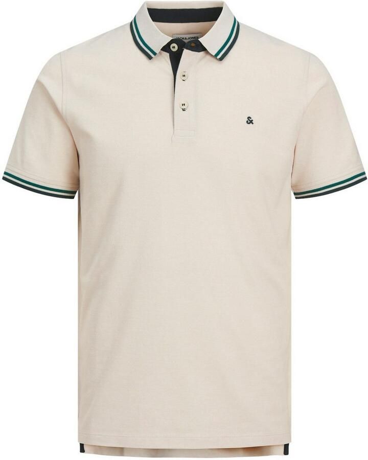 Jack & jones Slim fit poloshirt met logostitching model 'PAULOS'