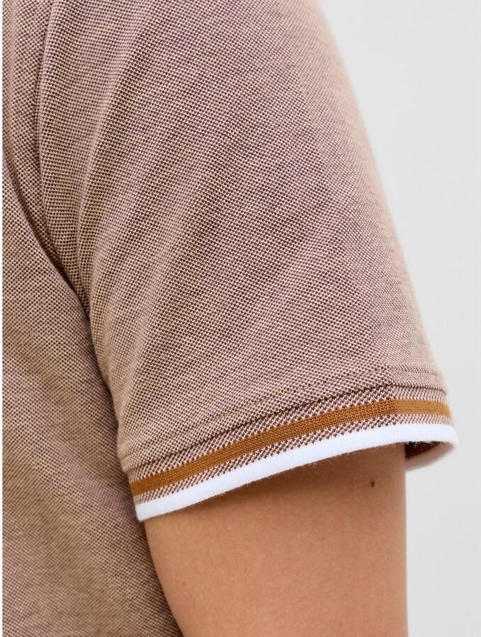 Jack & jones Regular fit poloshirt met knoopsluiting model 'PAULOS' - Foto 4