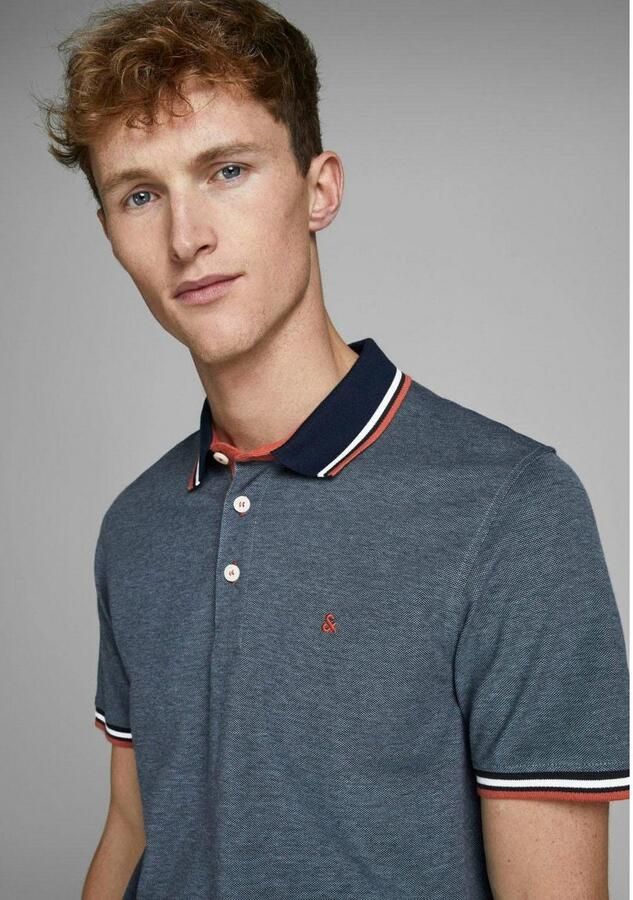 Jack & Jones Poloshirt JJEPAULOS Poloshirt met klassieke kraag en figuuraccentuerende vorm - Foto 5