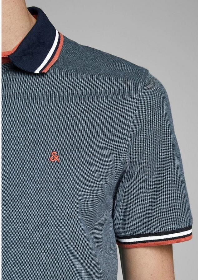 Jack & Jones Poloshirt JJEPAULOS Poloshirt met klassieke kraag en figuuraccentuerende vorm - Foto 4