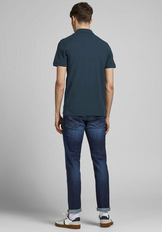 Jack & Jones Poloshirt JJEPAULOS Poloshirt met klassieke kraag en figuuraccentuerende vorm