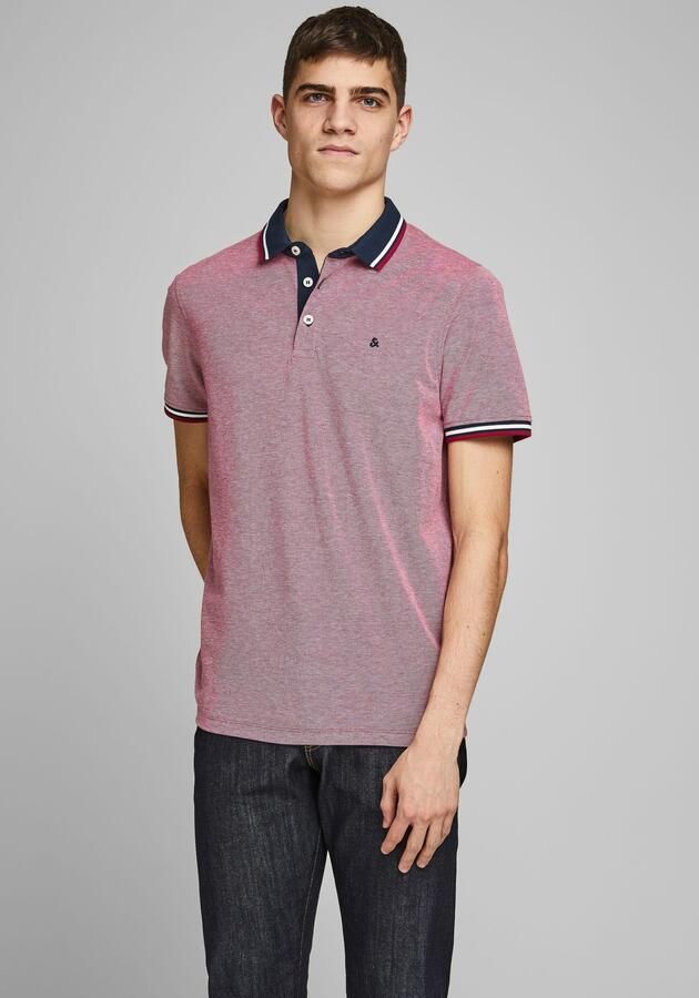 Jack & Jones Poloshirt JJEPAULOS Poloshirt met klassieke kraag en figuuraccentuerende vorm - Foto 3