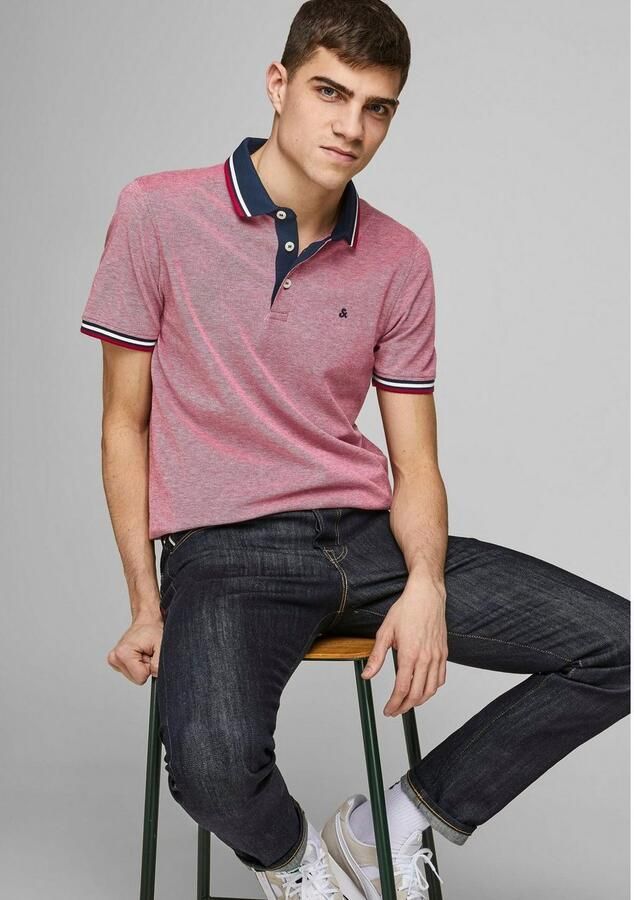 Jack & Jones Poloshirt JJEPAULOS Poloshirt met klassieke kraag en figuuraccentuerende vorm - Foto 7