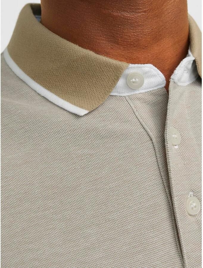 Jack & Jones Poloshirt JJEPAULOS Slim Fit sportief-elegant met borduursel en knoopsluiting (set 2-delig) - Foto 4