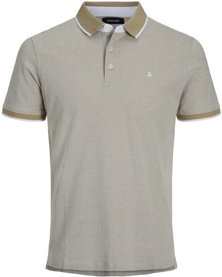 Jack & Jones Poloshirt JJEPAULOS Slim Fit sportief-elegant met borduursel en knoopsluiting (set 2-delig) - Foto 3