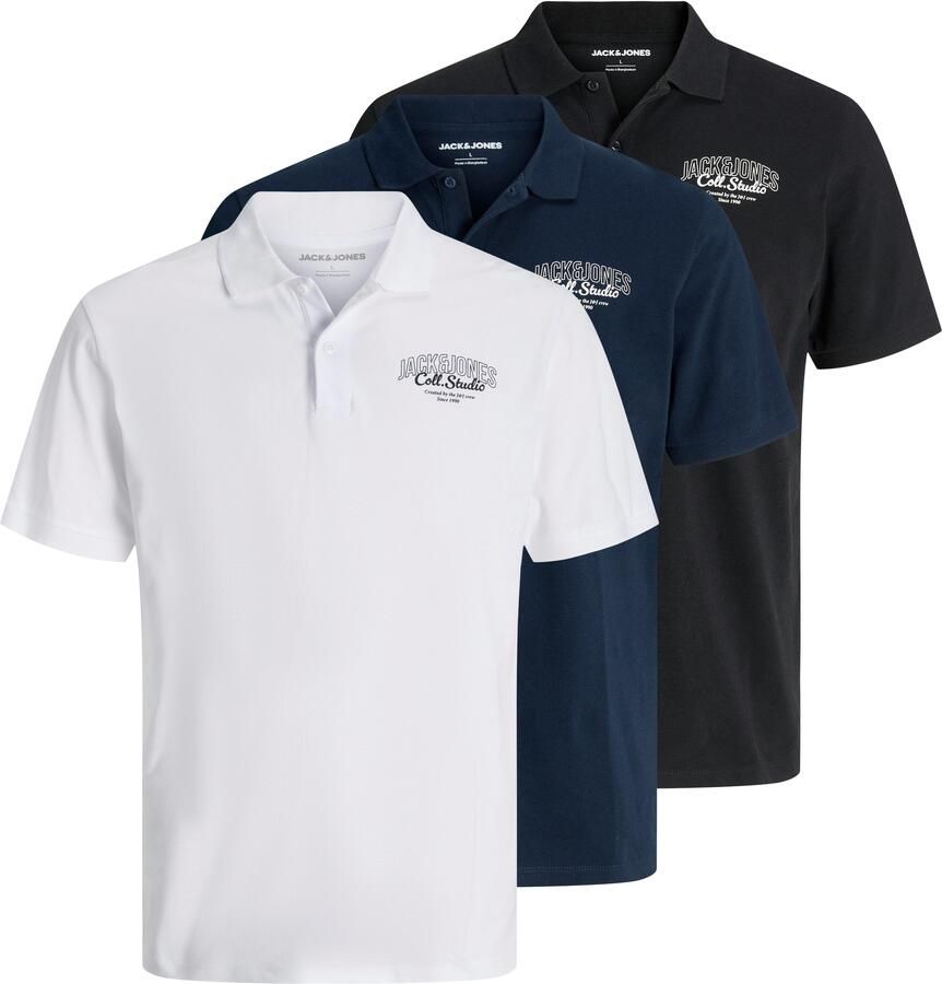 Jack & Jones Poloshirt JJMAKOTO POLO SS 3PK MP - Foto 7