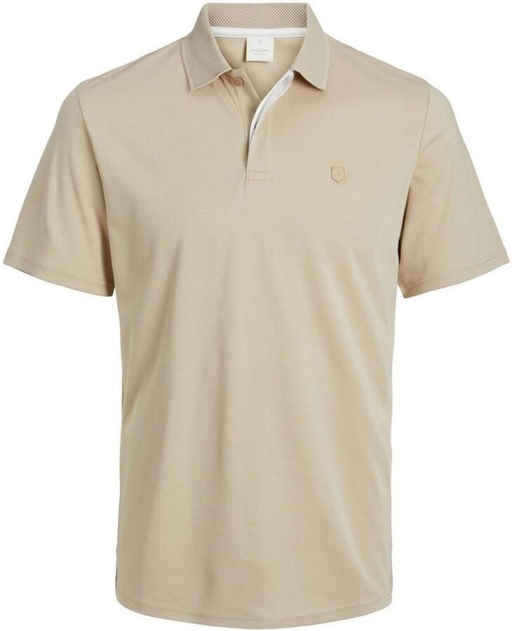 Jack & Jones Premium Regular fit poloshirt met logobadge model 'CRODNEY'