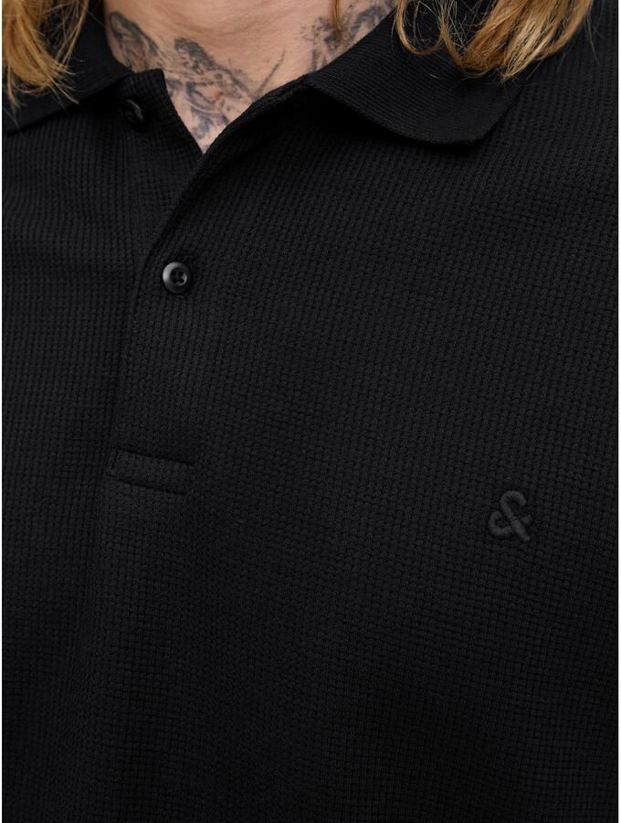 Jack & jones Regular fit poloshirt met structuurmotief model 'AUSTIN' - Foto 2