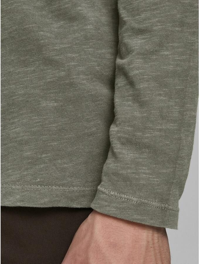 Jack & Jones Poloshirt met lange mouwen JJESPLIT NECK TEE LS NOOS - Foto 2