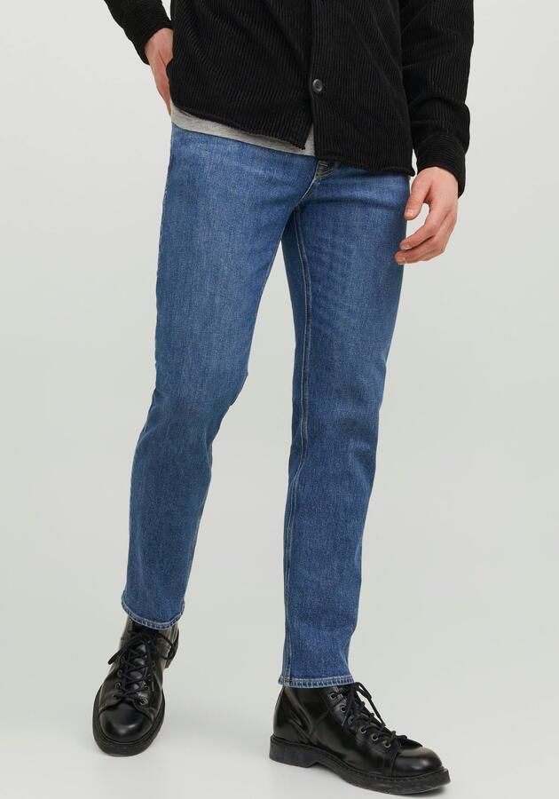 Jack & Jones Regular fit jeans JJICLARK in used-look stretchcomfort en lage taille - Foto 8