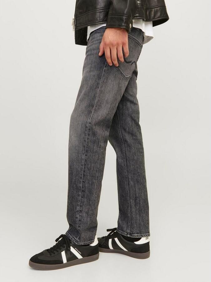 Jack & Jones Regular fit jeans JJICLARK in used-look stretchcomfort en lage taille - Foto 5