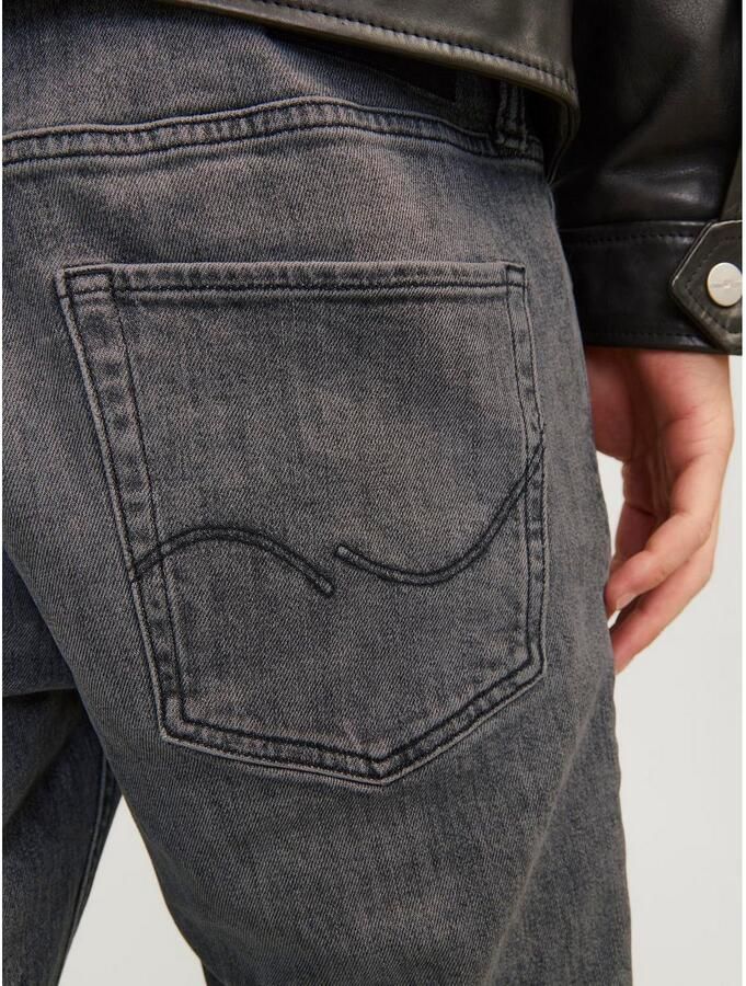 Jack & Jones Regular fit jeans JJICLARK in used-look stretchcomfort en lage taille - Foto 3