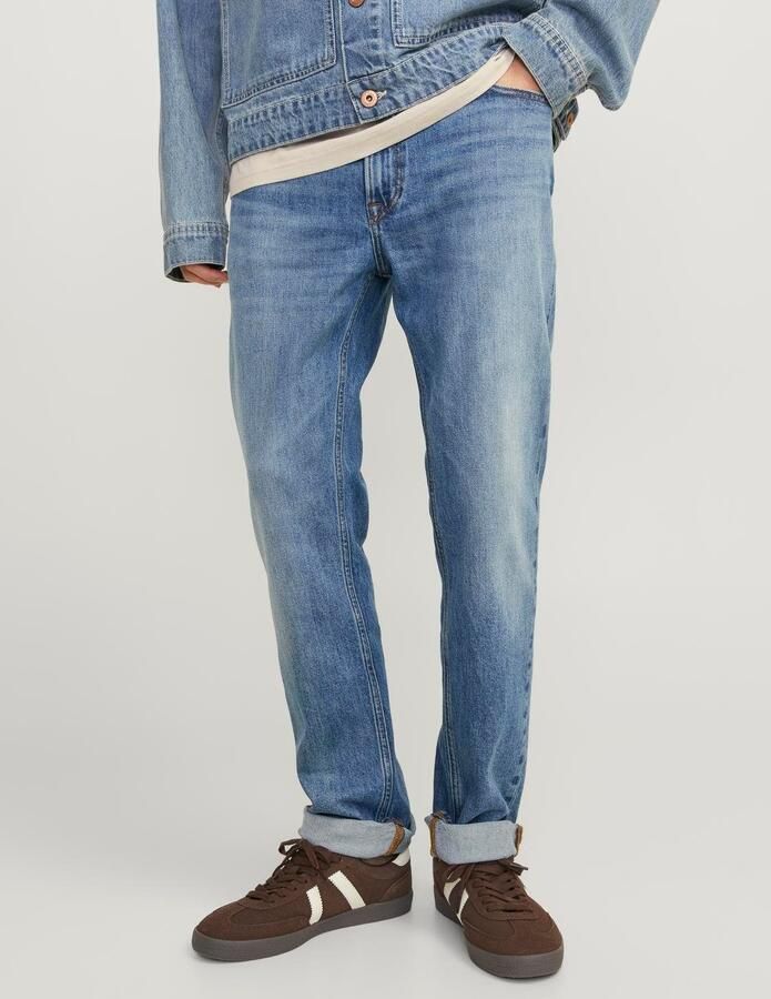 Jack & Jones Regular fit jeans JJICLARK in used-look stretchcomfort en lage taille - Foto 9