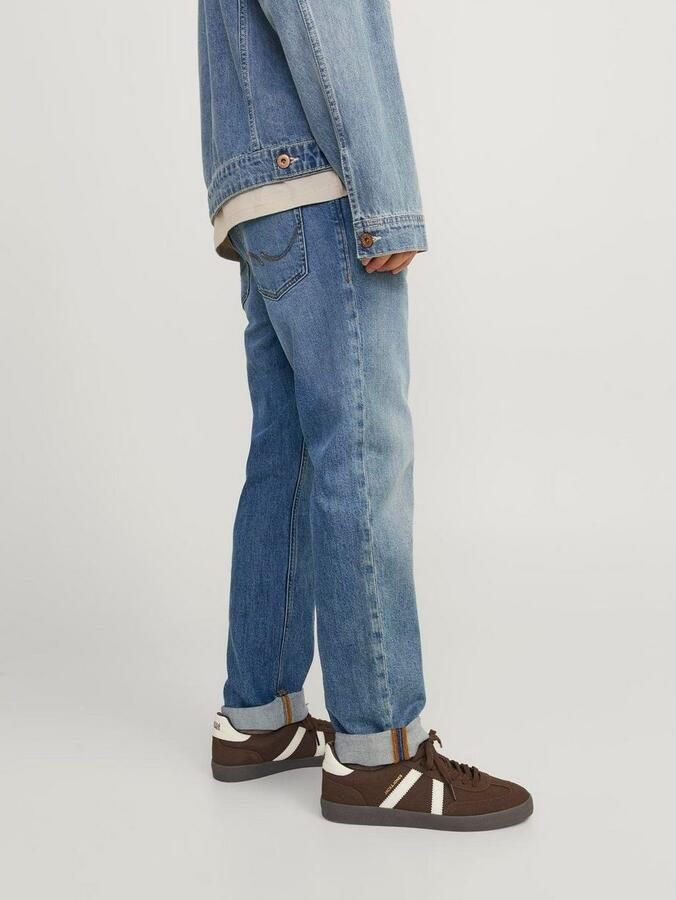 Jack & Jones Regular fit jeans JJICLARK in used-look stretchcomfort en lage taille - Foto 6