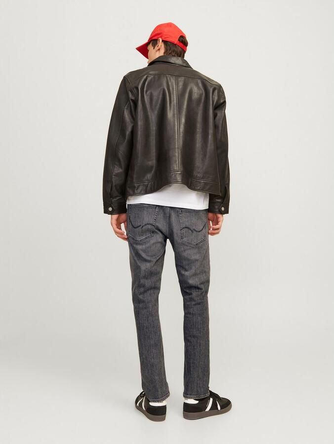 Jack & Jones Regular fit jeans JJICLARK in used-look stretchcomfort en lage taille - Foto 6