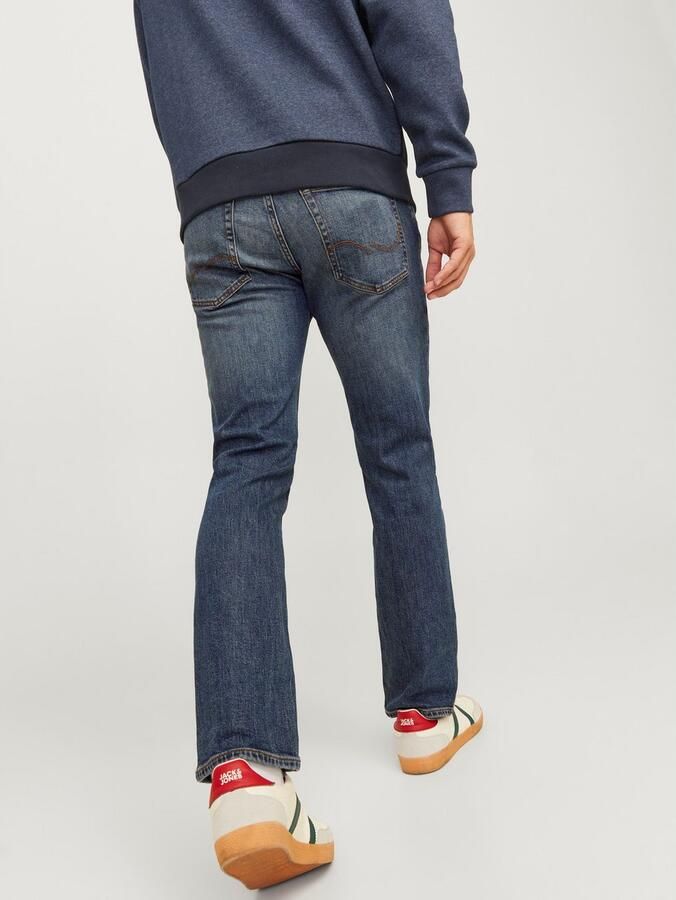 Jack & Jones Regular fit jeans JJICLARK in used-look stretchcomfort en lage taille - Foto 5