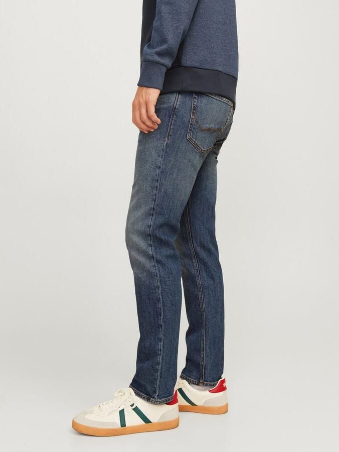 Jack & Jones Regular fit jeans JJICLARK in used-look stretchcomfort en lage taille - Foto 6