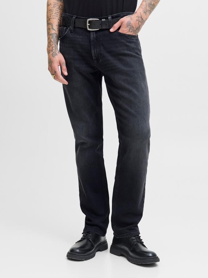 Jack & Jones Regular fit jeans JJICLARK in used-look stretchcomfort en lage taille - Foto 9