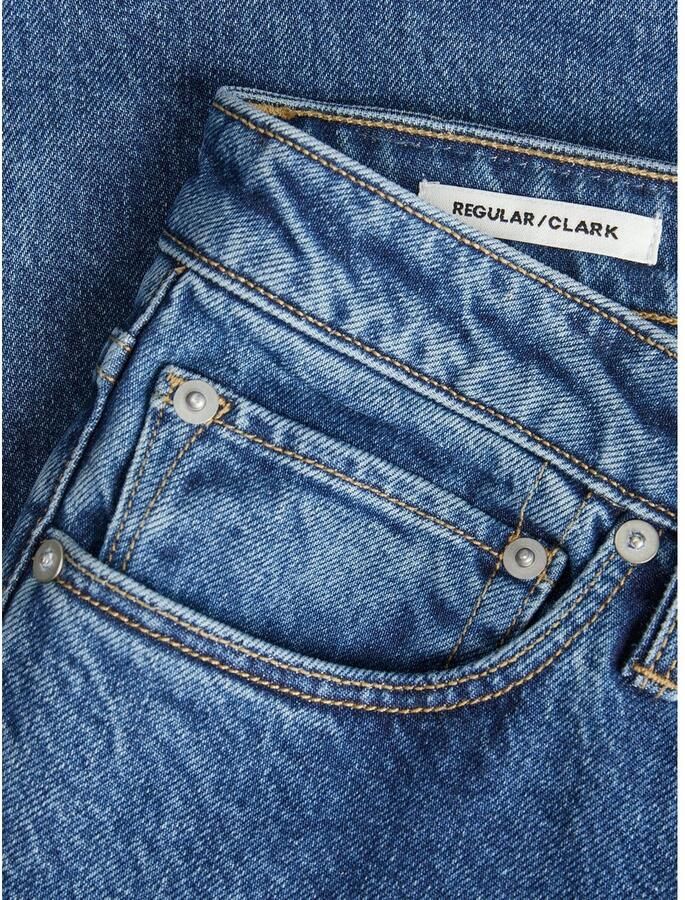 JACK & JONES JEANS INTELLIGENCE regular fit jeans JJICLARK JJEVAN AM 995 blauw - Foto 3
