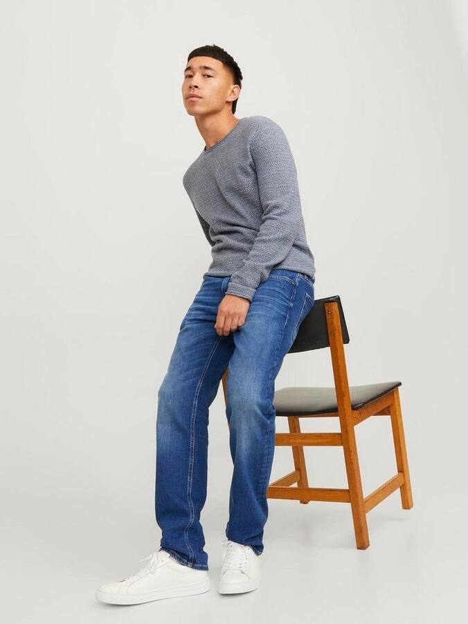 Jack & Jones Regular fit jeans JJICLARK met used-look en stretch voor dagelijks gebruik - Foto 2