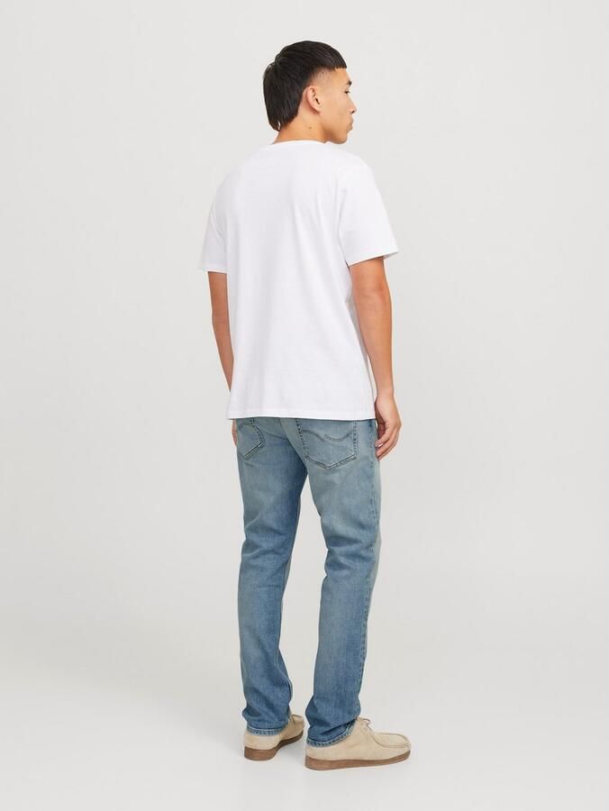 Jack & Jones Regular fit jeans JJICLARK met used-look en stretch voor dagelijks gebruik - Foto 5
