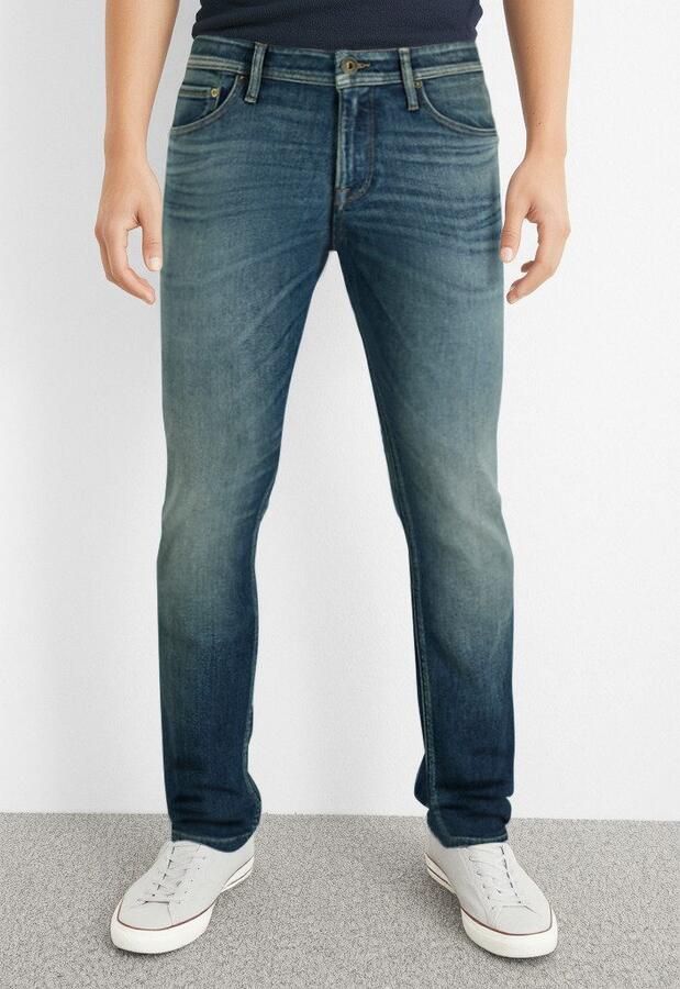 Jack & Jones Regular fit jeans JJICLARK met used-look en stretch voor dagelijks gebruik - Foto 12