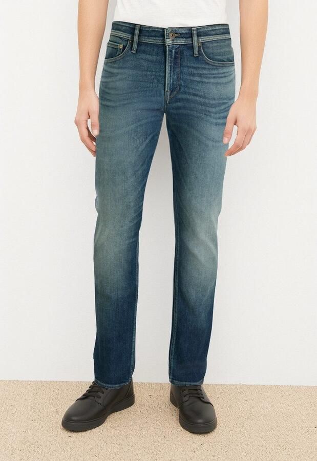 Jack & Jones Regular fit jeans JJICLARK met used-look en stretch voor dagelijks gebruik - Foto 10